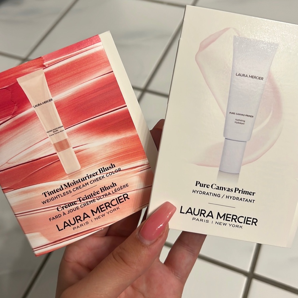 NWT laura mercier minis duo